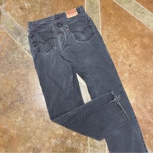Vintage Black Levi’s 505